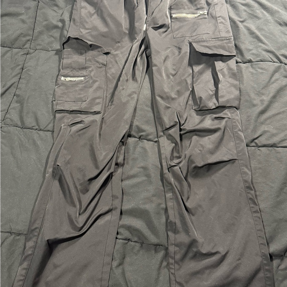 Men's Black Cargo Pants